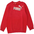 PUMA Boys Graphic Sweatshirt Jumper 9-10 Years Medium  Red Cotton Vintage Puma and Second-Hand Puma from Messina Hembry 