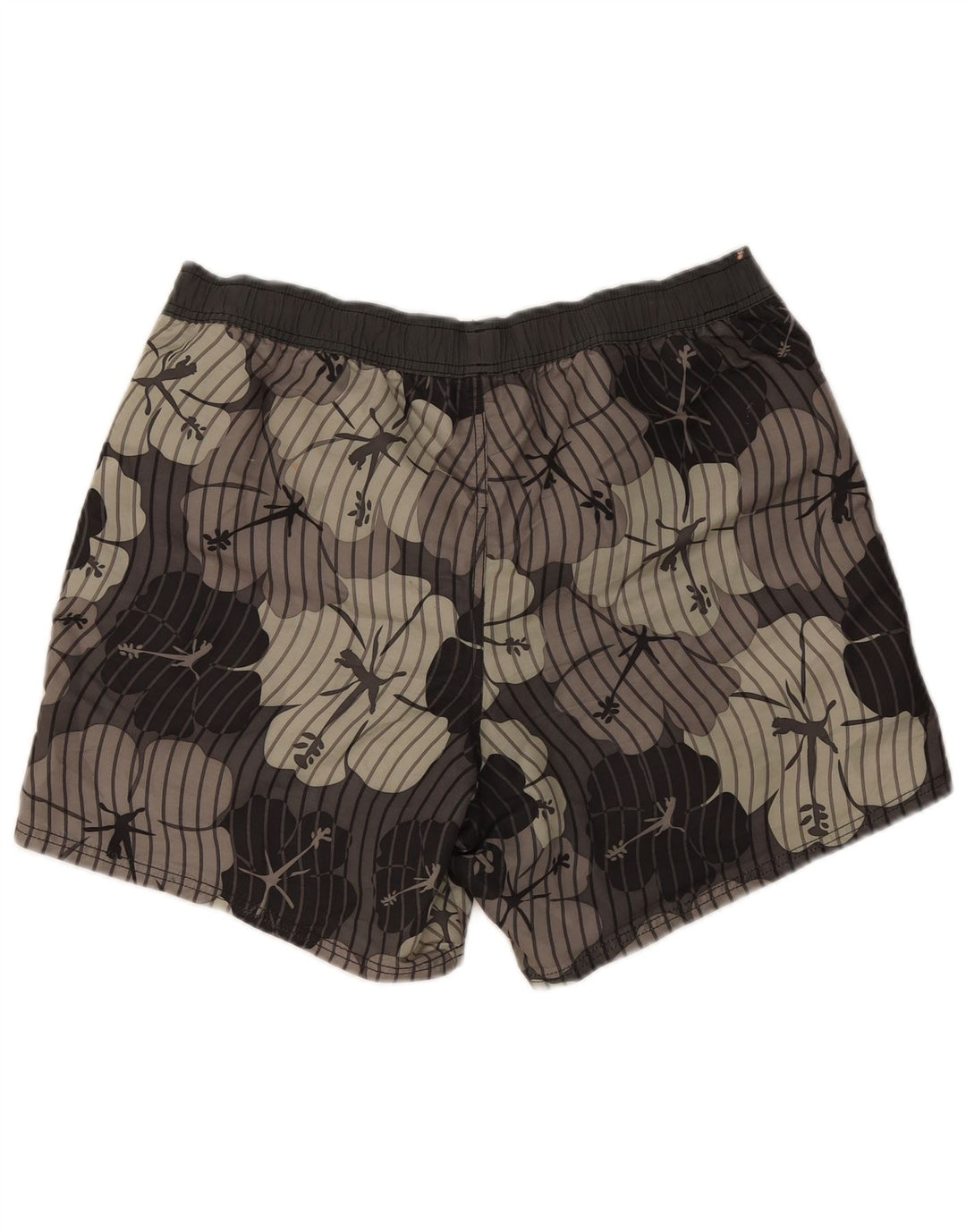 Puma Badeshorts til mænd, store grå blomster