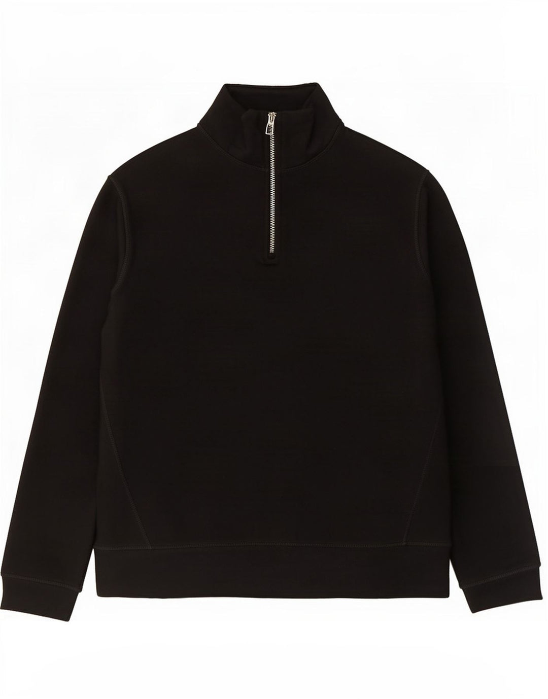 Zara Sweatshirt med lynlås til mænd mellem sort