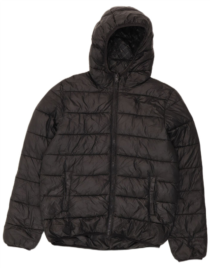Champion drenge hættejakke 15-16 år 2XL sort polyester