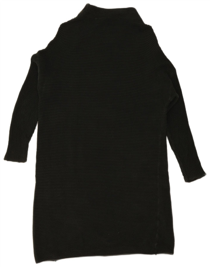 French Connection Dame Langærmet Jumper Kjole UK 14 Medium Khaki
