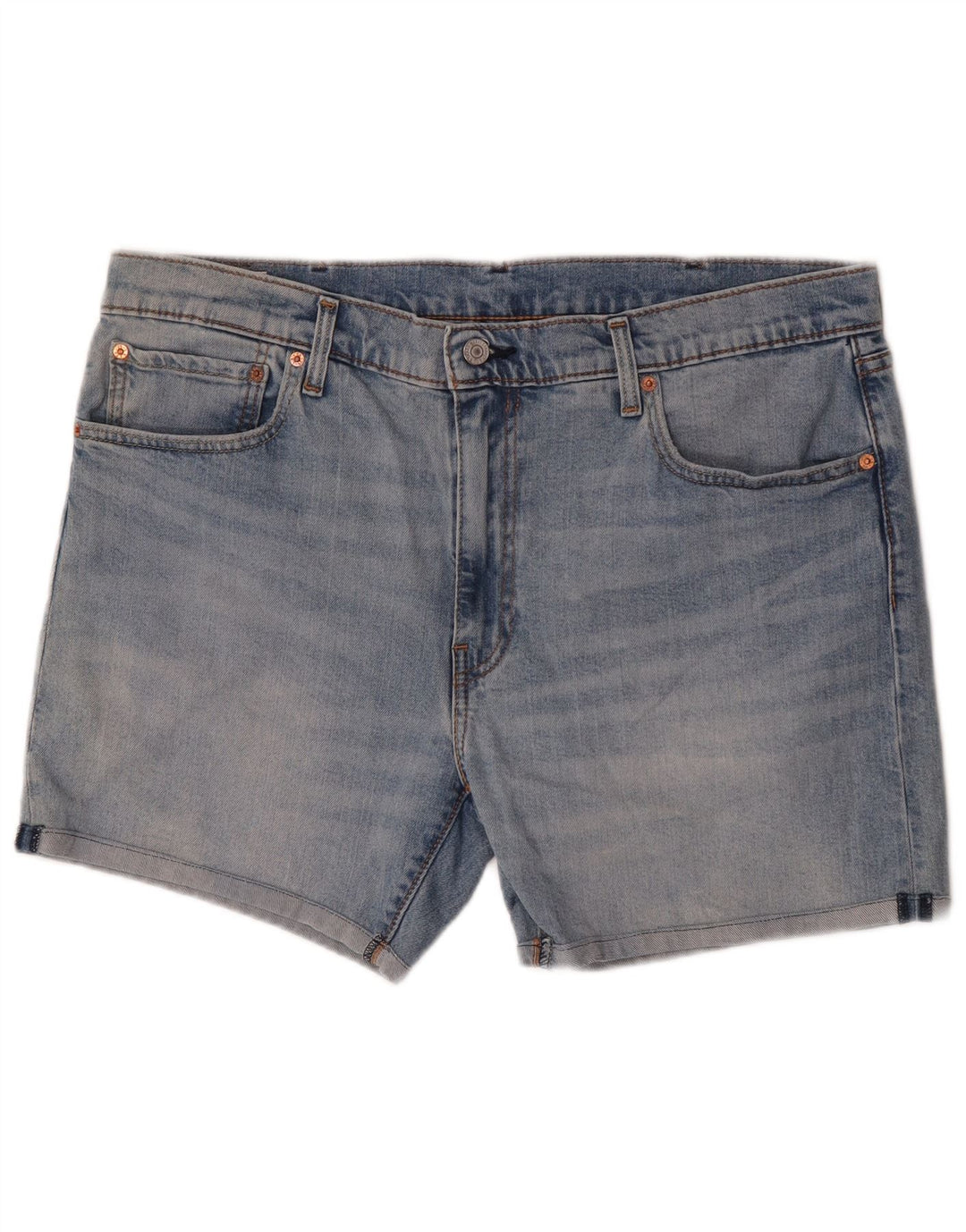 Levi's Herre 412 denimshorts W38 XL Blå Bomuld