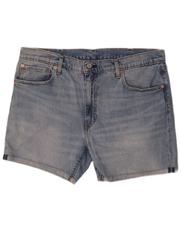 Levi's Herre 412 denimshorts W38 XL Blå Bomuld