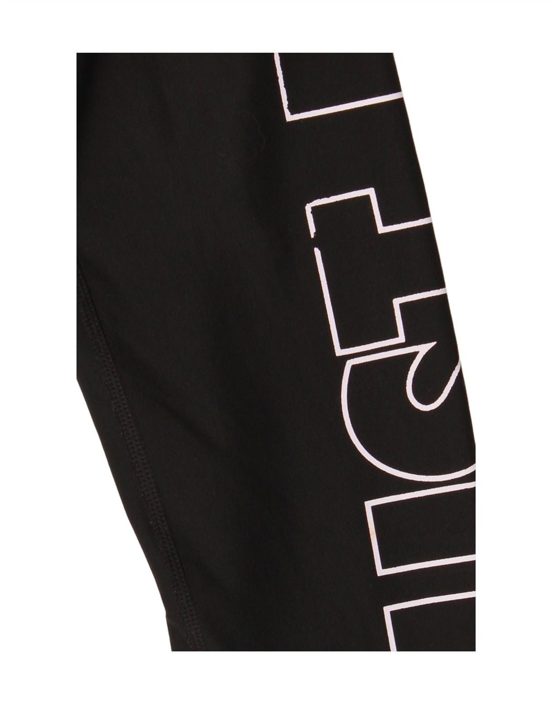 Nike Dame Dri Fit Grafiske Leggings UK 10 Small Black Polyester