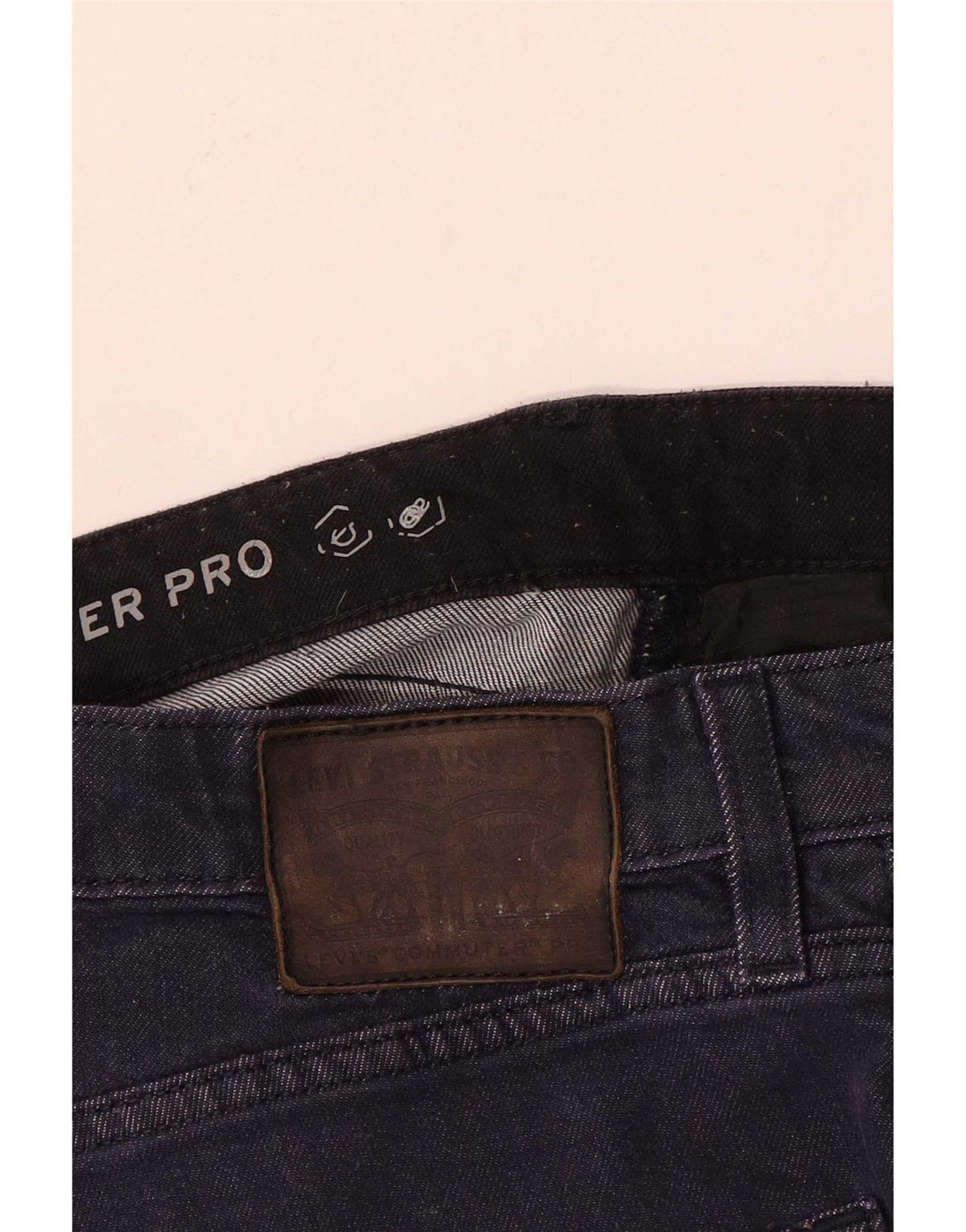 Levi's Herre Commuter Straight Jeans W32 L28 Marineblå