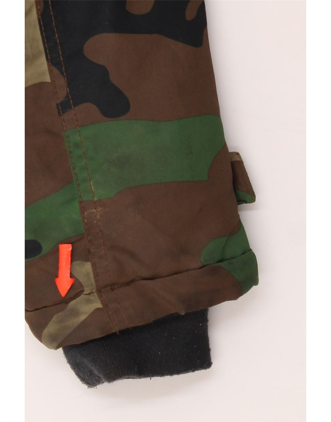 Zara Parkajakke med hætte til drenge 13-14 år Flerfarvet Camouflage