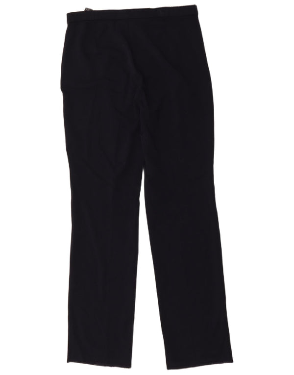 Marks & Spencer Dame Casual Bukser UK 10 Small W32 L32 Navy Blue