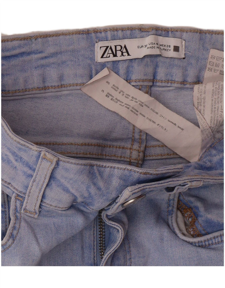 Zara Dame Skinny Jeans EU 36 XS W26 L27 Blå Bomuld Moderne