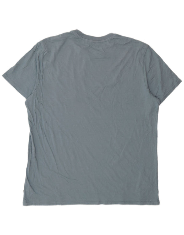 Billabong Herre T-Shirt Top XL Blå Bomuld
