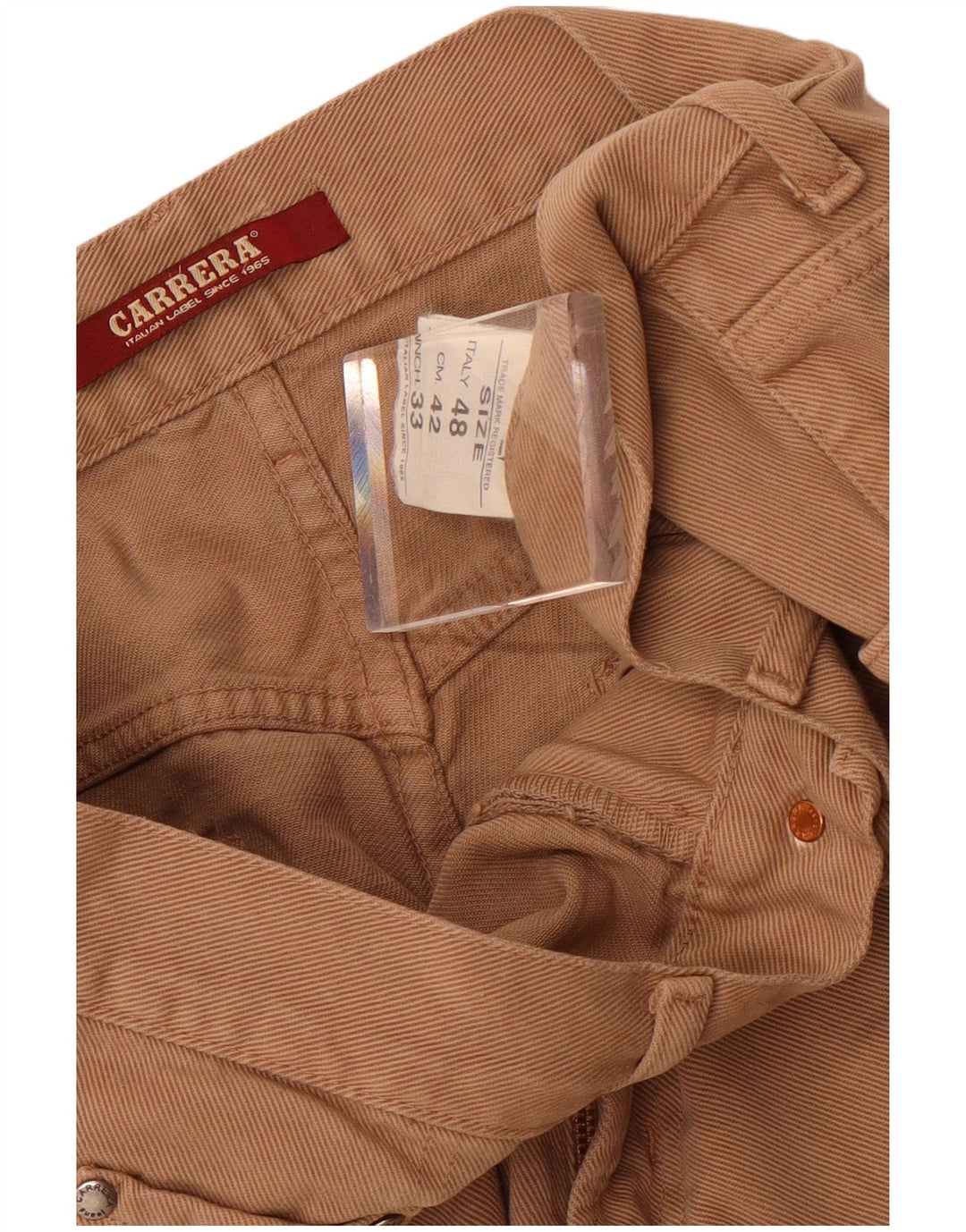 Carrera Herre 700 Straight Jeans W33 L28 Brun Bomuld