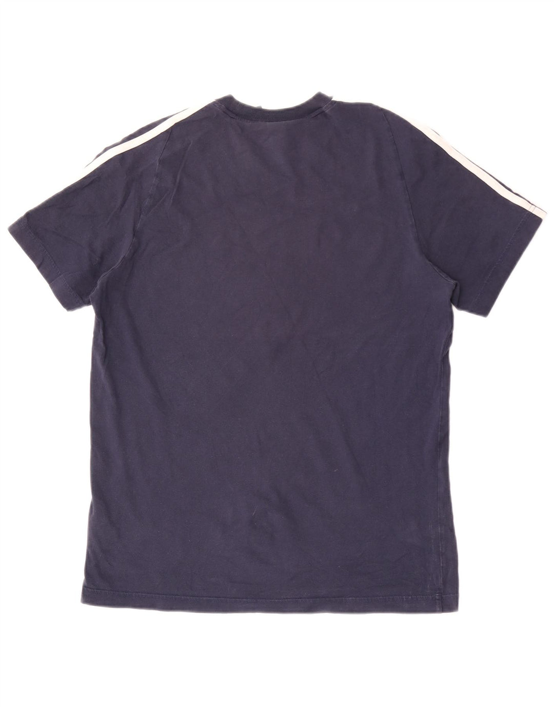 Adidas herre T-shirt top mellem marineblå bomuld