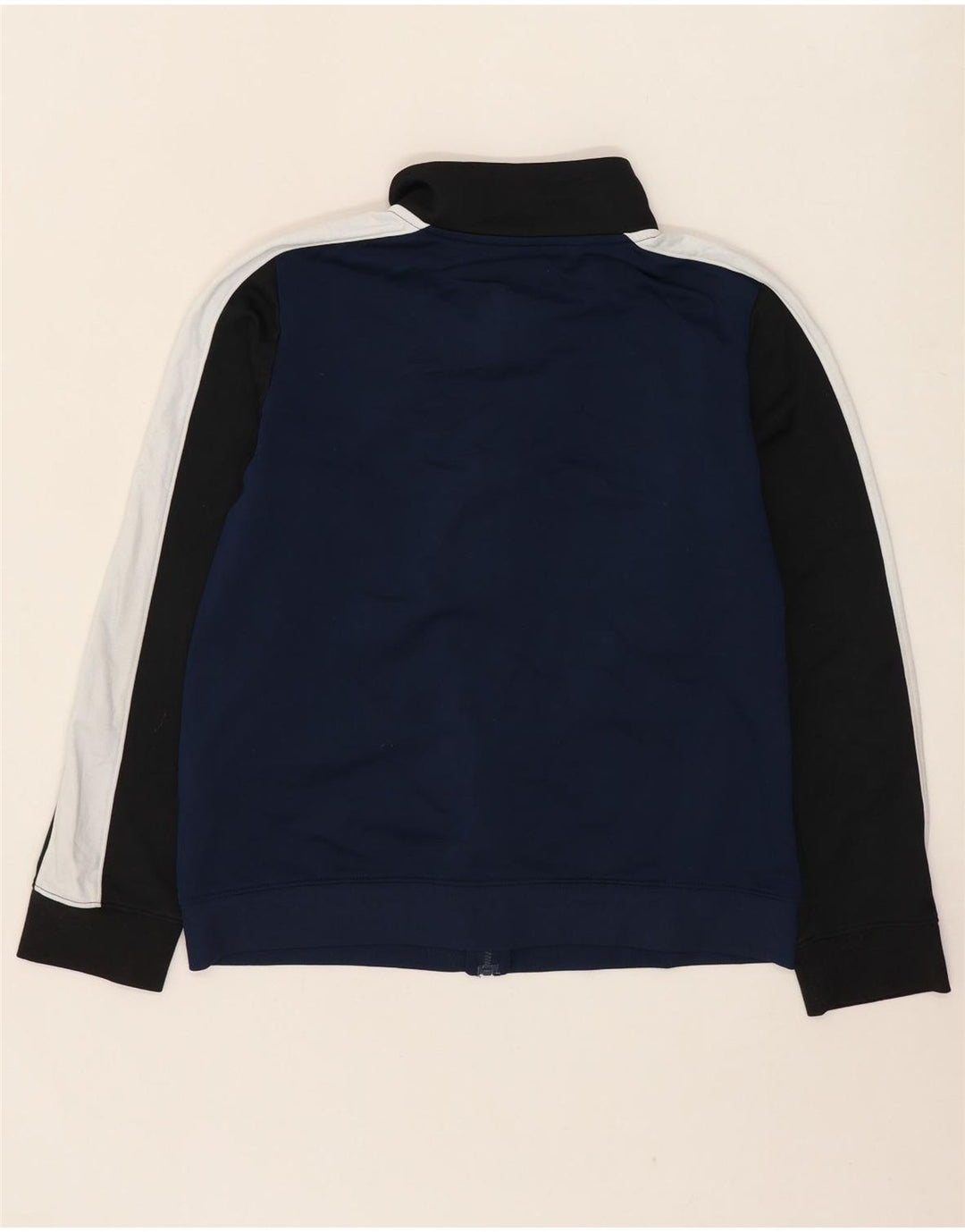 Under Armour Boys træningsdragt topjakke 13-14 år XL Navy Blue Colourblock