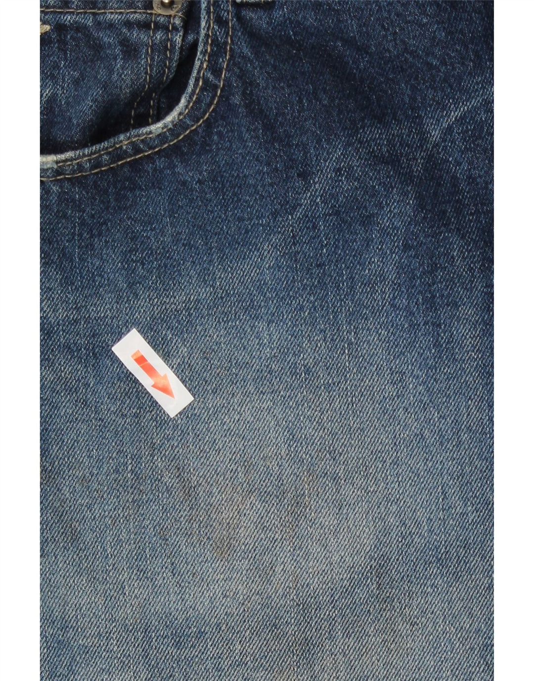 Quiksilver Herre Grafisk Bootcut Jeans W32 L31 Blå Bomuld