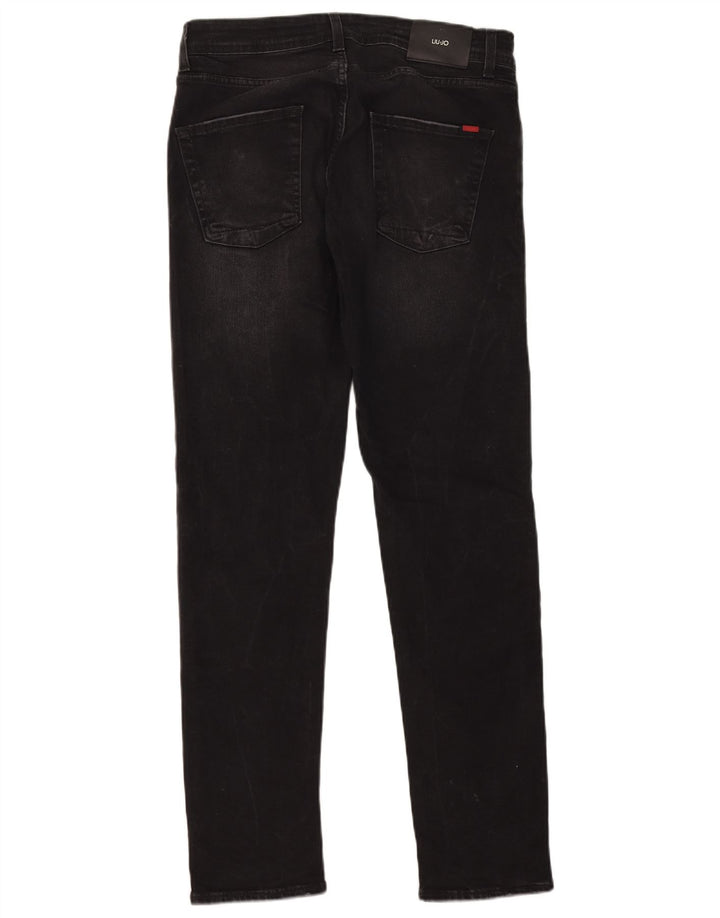 Liu Jo Herre Frank Slim Jeans W31 L31 Sort
