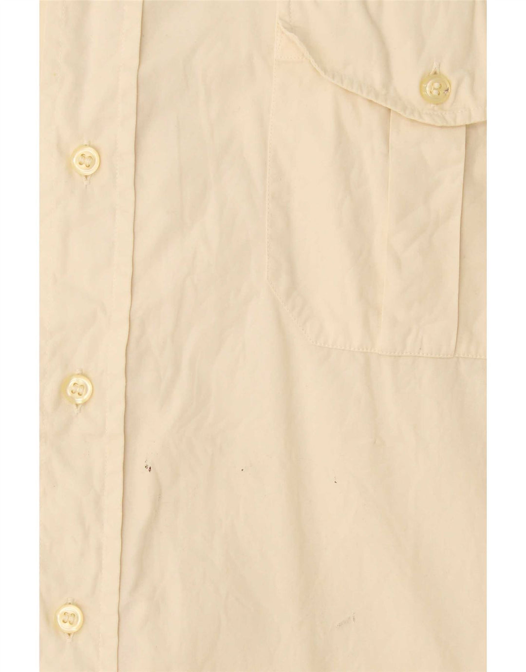 Napapijri Herre grafisk skjorte XL Off White