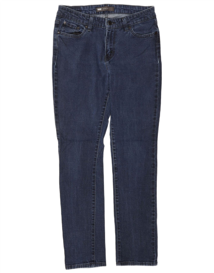 Levi's Dame Mid Rise Skinny Jeans W30 L32 Marineblå Bomuld