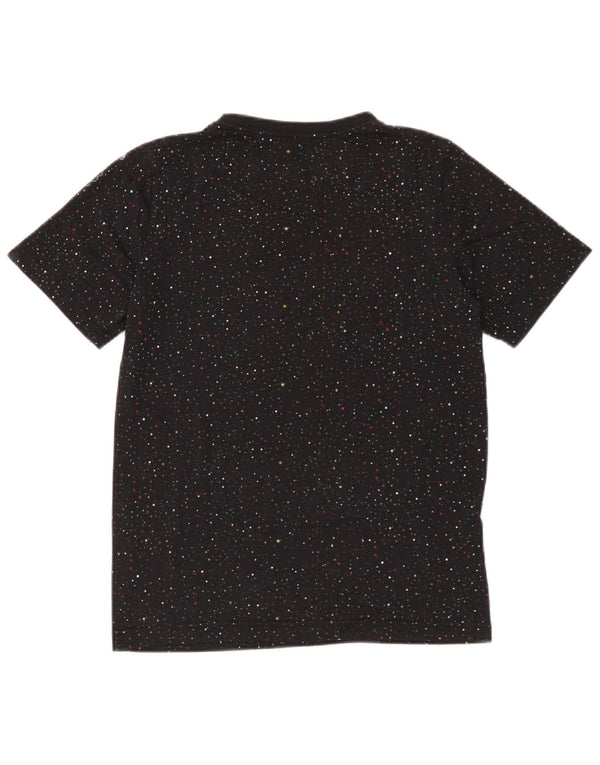 Jordan Boys Grafisk T-Shirt Top 13-14 år XL Sort Plettet