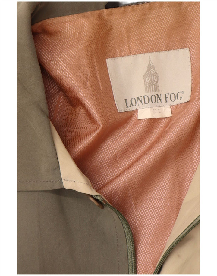 LONDON FOG Herre Utility Jacket UK 42 XL Khaki