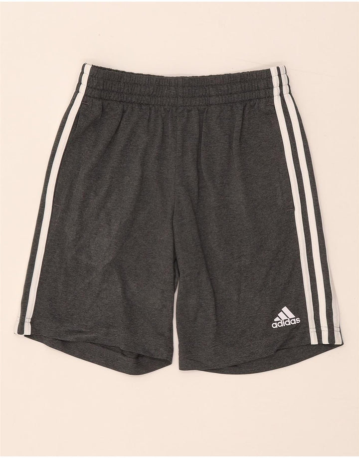 Adidas Boys Sports Shorts 11-12 år Grå polyester