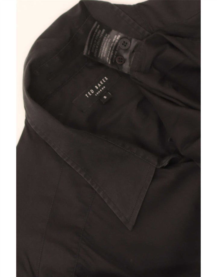Ted Baker herreskjorte str. 5 XL Sort bomuld