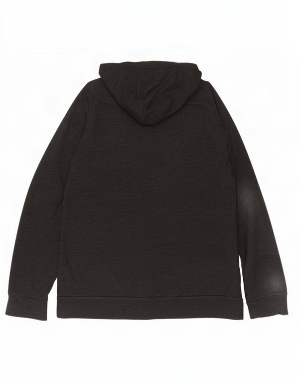 Nike Herre Dri Fit Hættetrøje med lynlås XL Grå Viscose