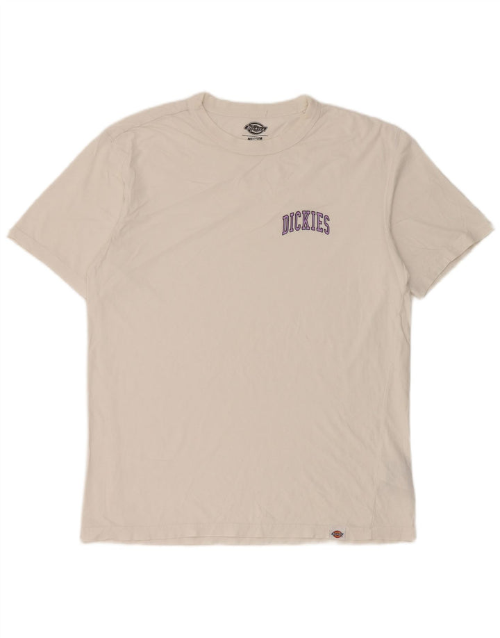 Dickies Herre T-Shirt Top Medium Hvid Bomuld