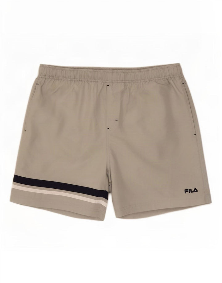 Fila Badeshorts til mænd XL Grå Colourblock Polyester