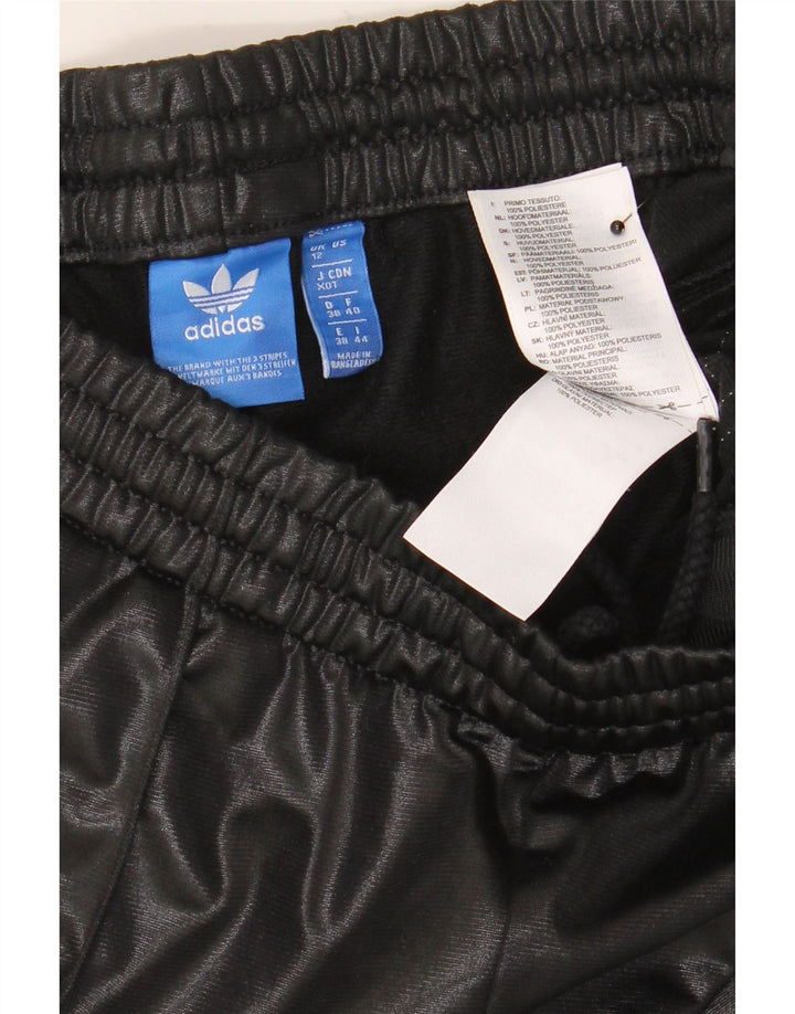 Adidas Træningsdragtsbukser til kvinder UK 12 Medium Sort Polyester