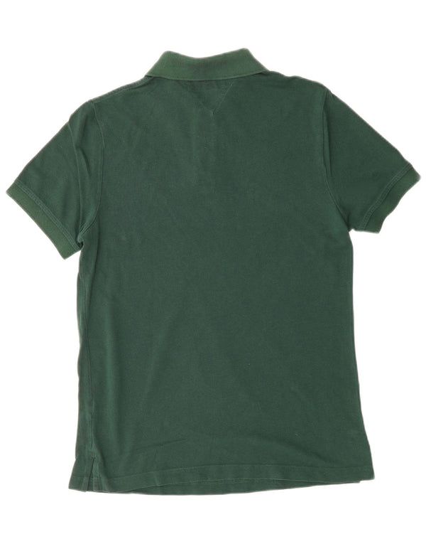 Tommy Hilfiger Herre poloshirt Medium Grøn Bomuld