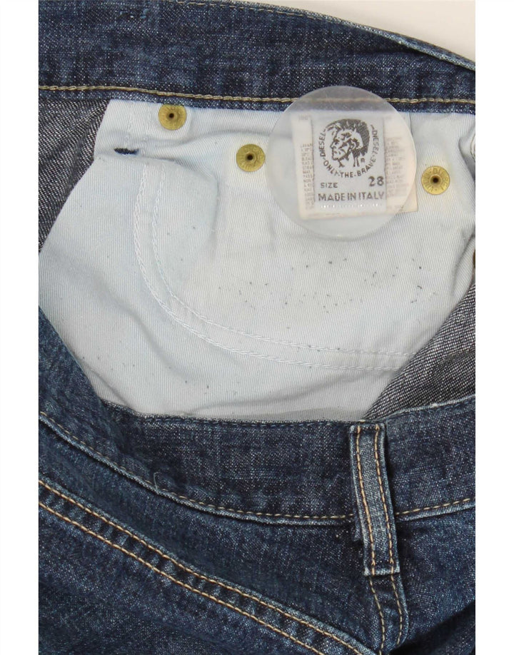 Diesel Dame Bootcut Jeans W28 L32 Blå Bomuld