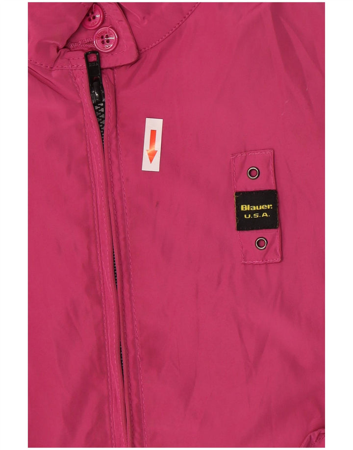 Blauer Girls Bomber Jacket 11-12 År Pink Polyester