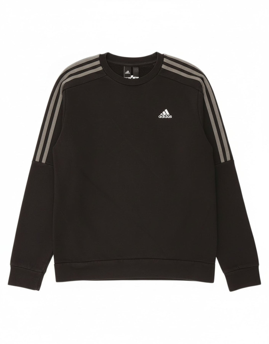 Adidas Sweatshirt til mænd, lille sort bomuld