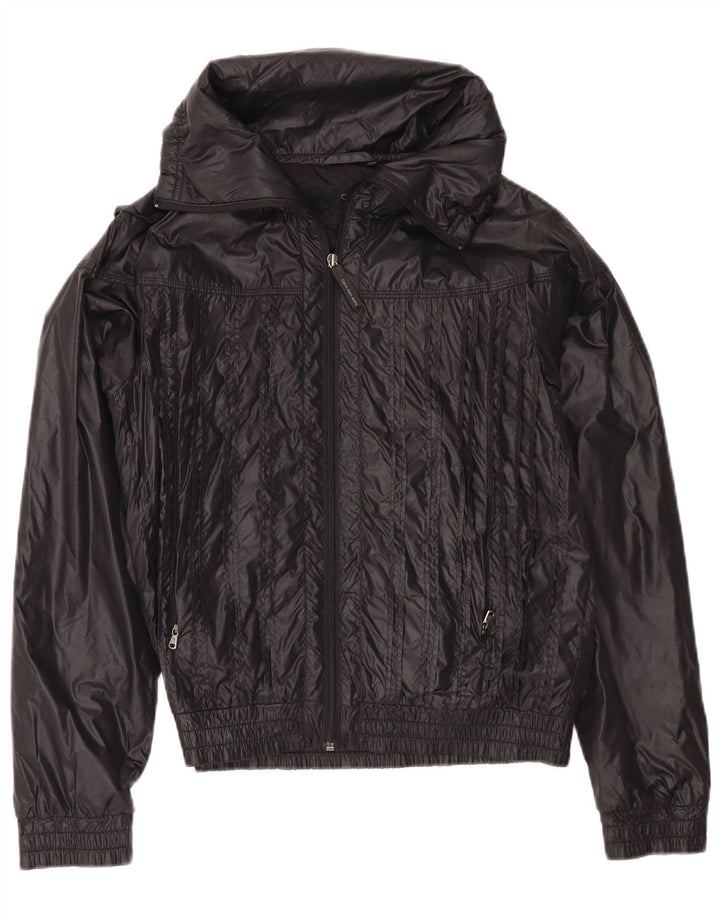 Calvin Klein Bomberjakke til kvinder UK 6 XS Sort Nylon