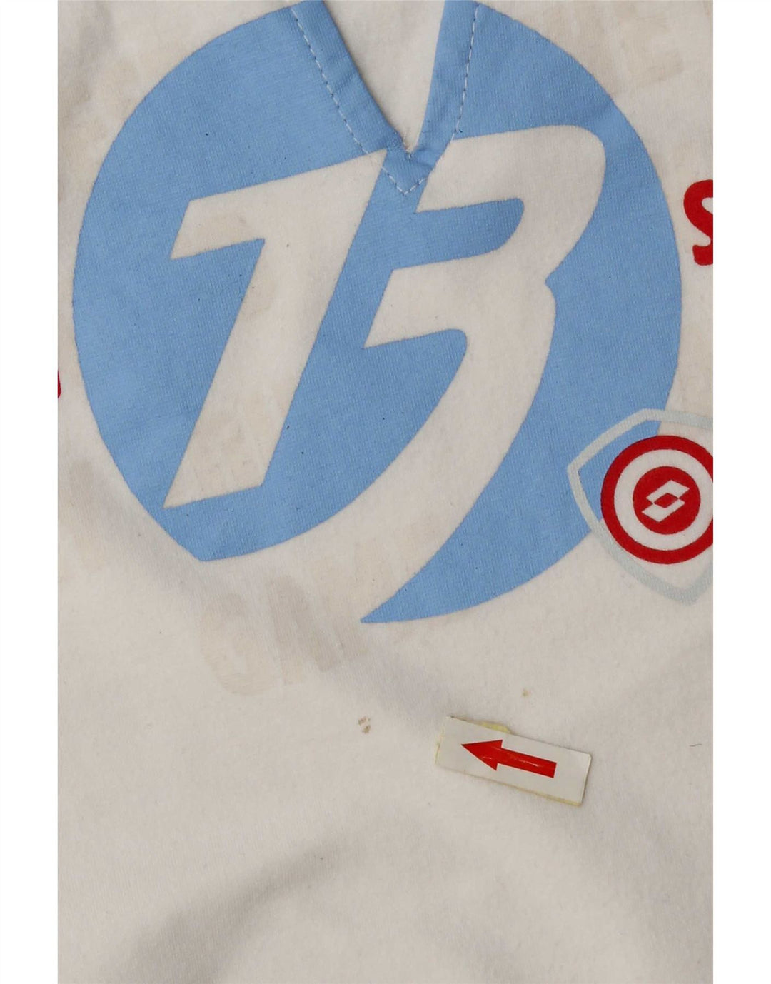 Lotto Dame Grafisk Vest Top UK 12 Medium White
