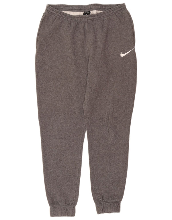 Nike Mens Tracksuit Trousers Joggers Large  Grey Cotton