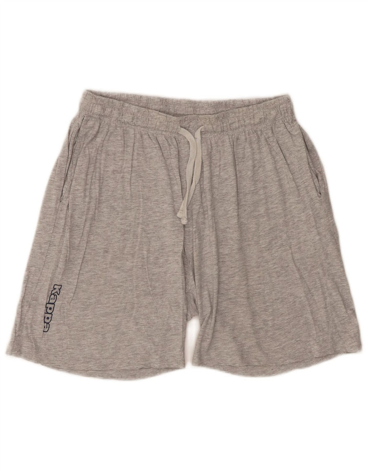 Kappa Herre grafiske sportsshorts, store grå