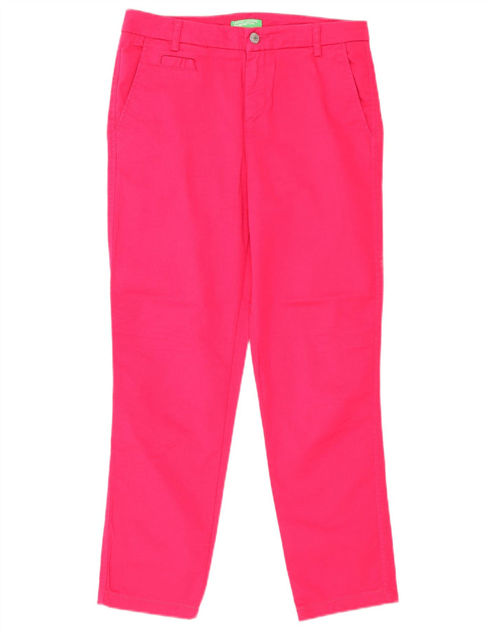 Benetton Dame Slim Chino Bukser W30 L26 Pink