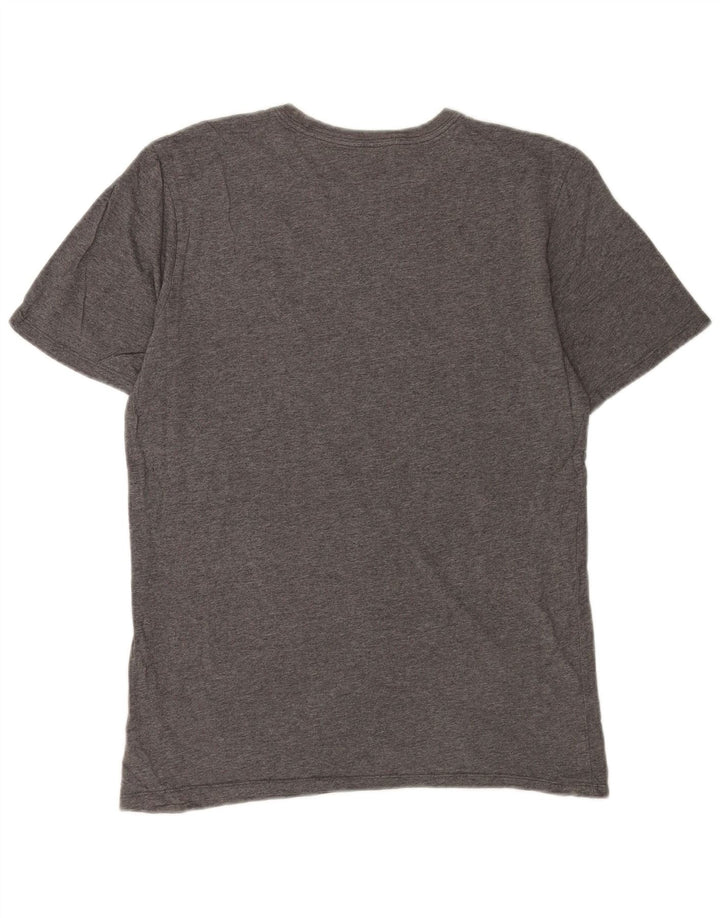 Nike T-shirt top mellem grå bomuld til mænd