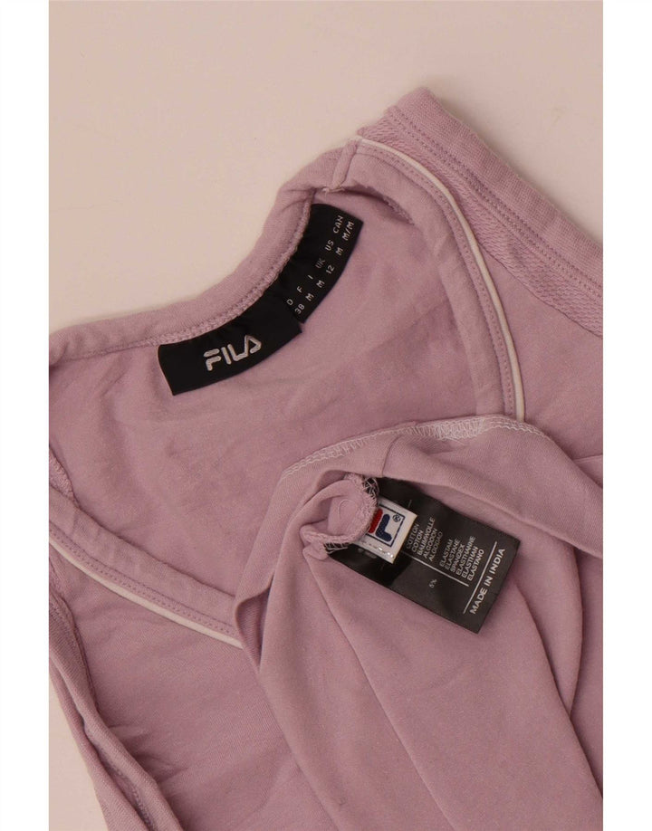 Fila Damevest Top UK 12 Medium Pink Bomuld