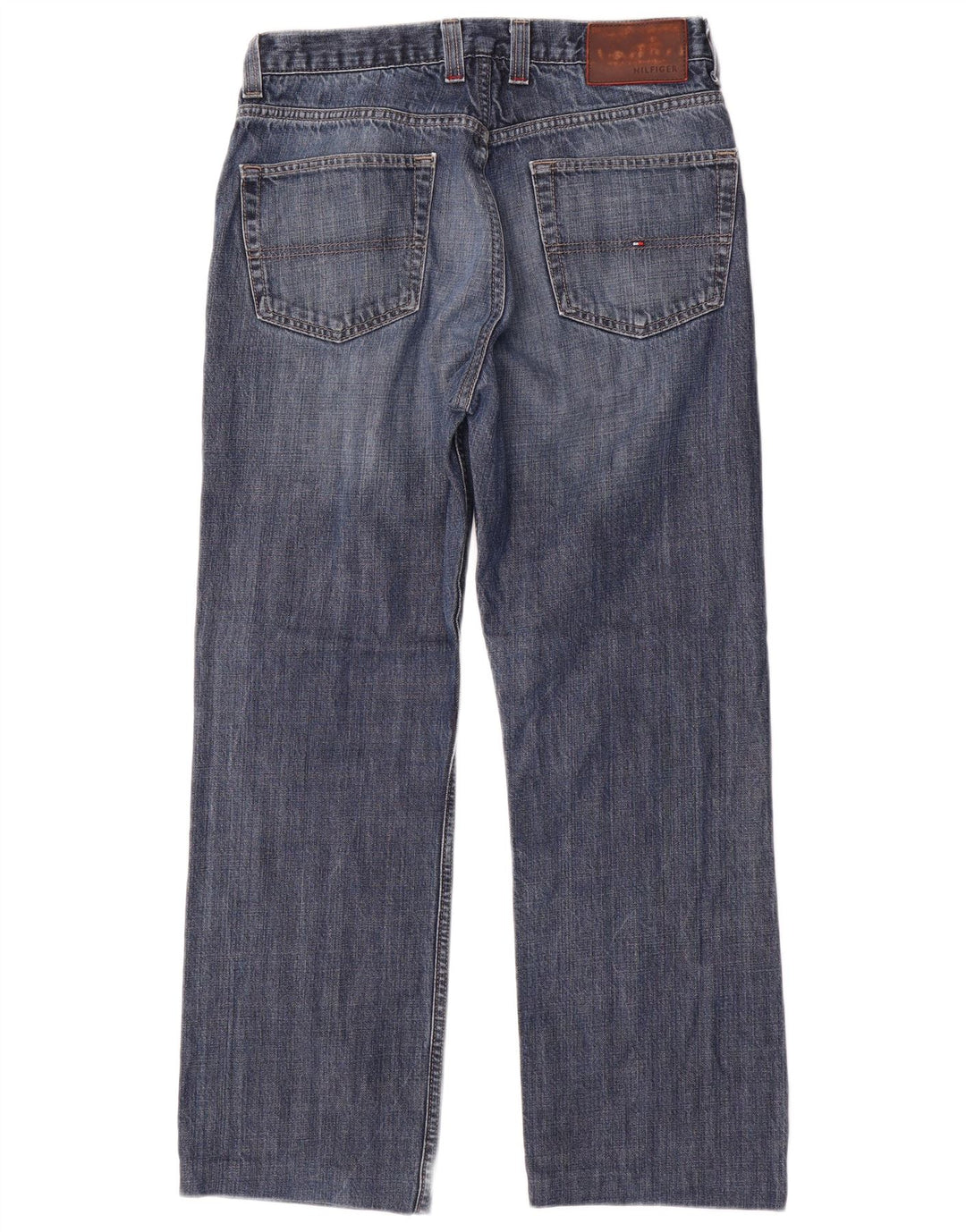 TOMMY HILFIGER Straight jeans til mænd W32 L29 Marineblå bomuld