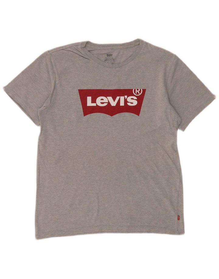Levi's Herre grafisk T-shirt top lille grå