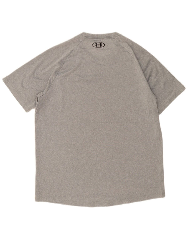 Under Armour Herre T-Shirt Top Medium Grå