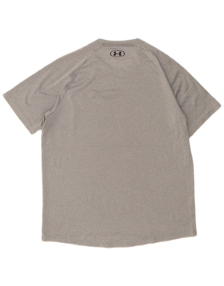 Under Armour Herre T-Shirt Top Medium Grå