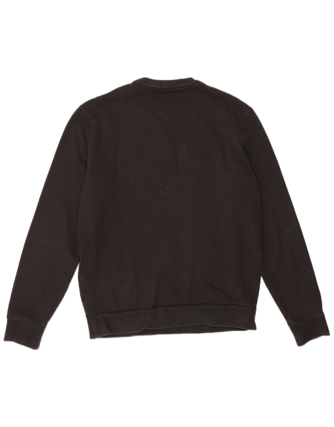 Armani Herre Grafisk Sweatshirt Jumper Stor Sort Bomuld