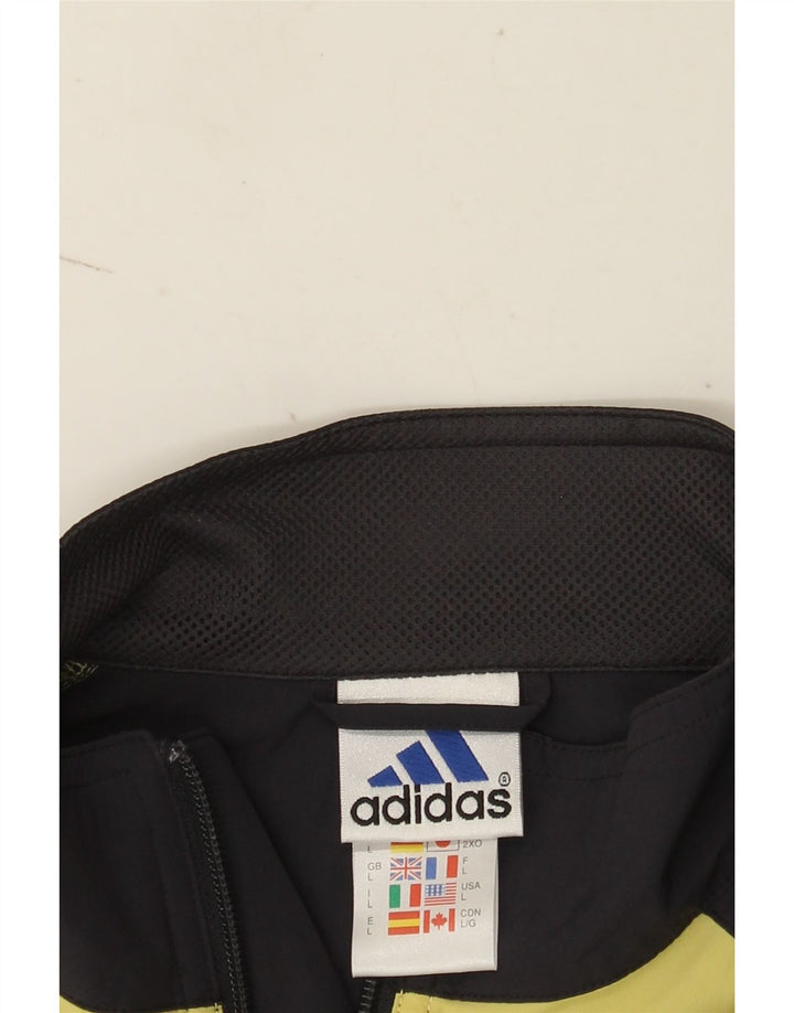 Adidas Herre Climashell Træningsdragt Top Jakke Stor Sort Colourblock
