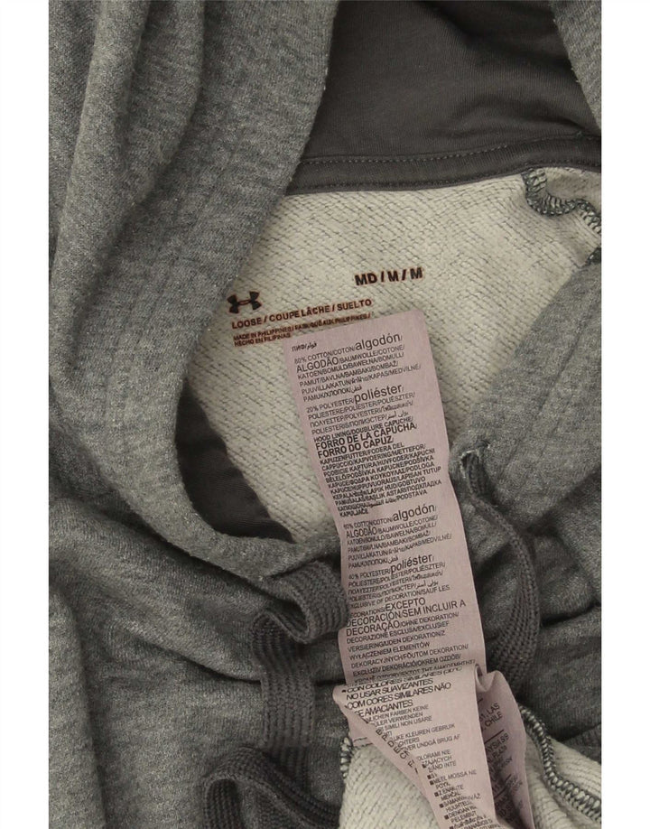 Under Armour Herre hættetrøje Jumper Medium Grey Flecked Bomuld