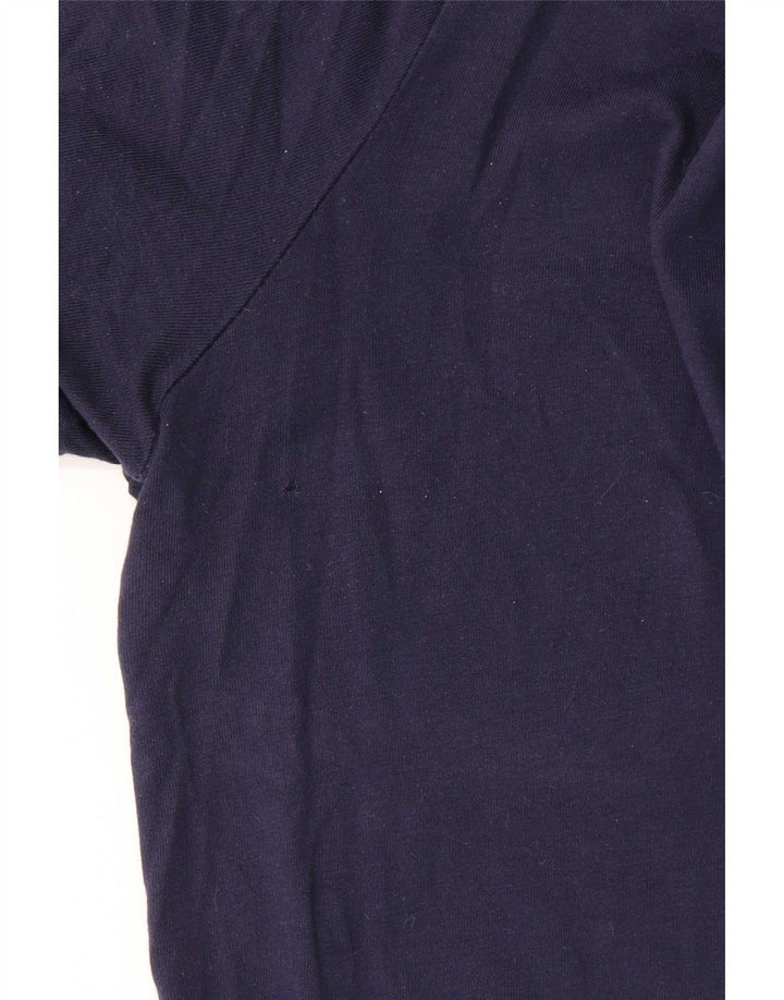 Puma Herre grafisk T-shirt Top Medium Marineblå Bomuld