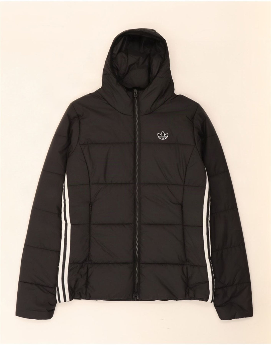 Adidas Womens UK 10 Small Black Polyester