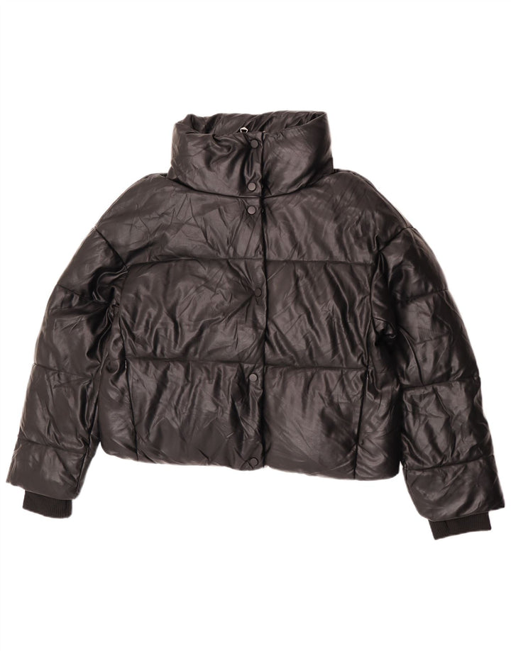 Zara Polstret Damejakke UK 16 Stor Sort Polyester