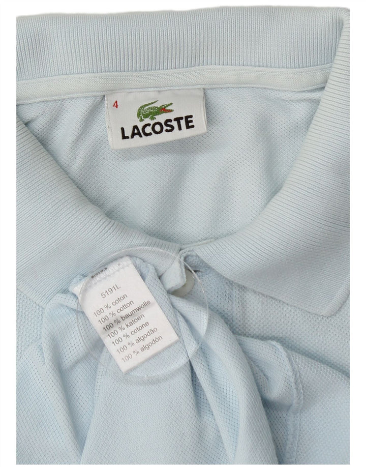 Lacoste Poloskjorte til mænd str. 4 Medium Blå Bomuld